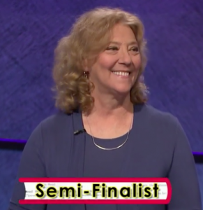 Gail Ansheles, winner of the August 28, 2017 Teachers Tournament quarterfinal.