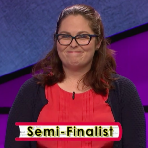 Mary Parker, winner of the August 29, 2017 game of Jeopardy!