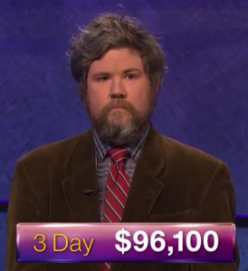 Austin Rogers, winner of the September 28, 2017 game of Jeopardy
