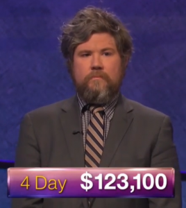 Austin Rogers, winner of the September 29, 2017 episode of Jeopardy!
