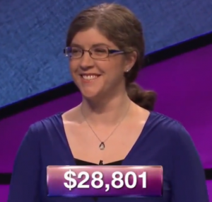 Jen Sosnowski, winner of the September 13, 2017 game of Jeopardy!
