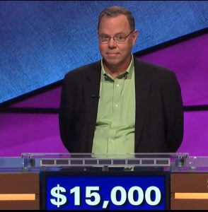 Sean Sullivan, today's Jeopardy! winner (for the January 4, 2018 episode.)