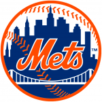 The New York Mets logo, as used in Final Jeopardy! on February 7, 2018.