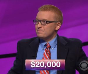 Sean Udicious, today's Jeopardy! winner (for the February 5, 2018 episode.)
