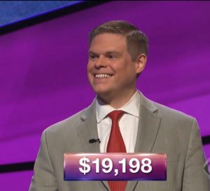 Lane Flynn, today's Jeopardy! winner (for the March 7, 2018 episode.)