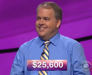 Daniel Carden, today's Jeopardy! winner (for the April 2, 2018 game.)