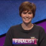 Hannah Sage, today's Jeopardy! winner (for the April 17, 2018 game.)