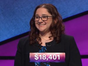 Michelle Rosen, today's Jeopardy! winner (for the June 6, 2018 game)