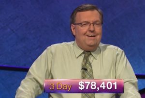 Scott McFadden, today's Jeopardy! winner (for the June 29, 2018 game.)