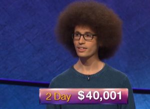 Erik Agard, today's Jeopardy! winner (for the October 22, 2018 game.)