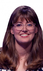 Maggie Beazer on Jeopardy!