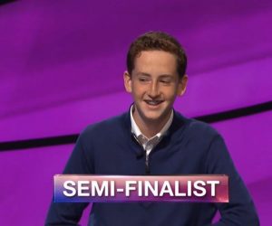 Caleb Richmond, today's Jeopardy! winner (for the November 8, 2018 game.)