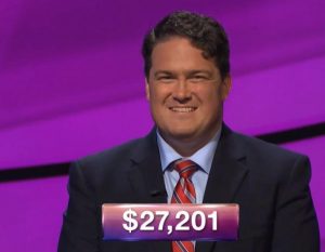 Jonathan Greenan, today's Jeopardy! winner (for the November 2, 2018 game.)