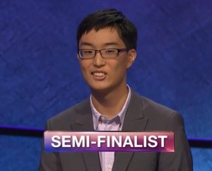 Tim Cho, today's Jeopardy! winner (for the August 1, 2019 game.)