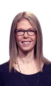 Jackie Fuchs on Jeopardy!