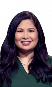 Trisha Eustaquio on Jeopardy!