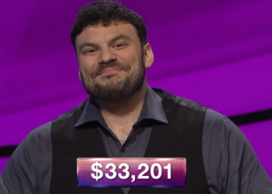 Steven Oppenheim, today's Jeopardy! winner (for the January 25, 2019 game.)