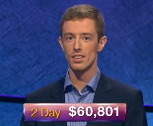 Bif Reiser, today's Jeopardy! winner (for the February 7, 2019 game.)