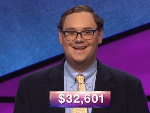 Will Dawson, today's Jeopardy! winner (for the February 1, 2019 game.)
