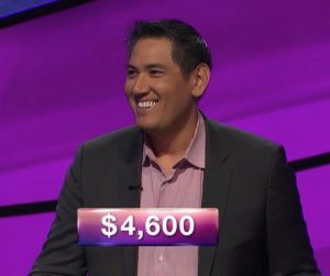 Dave Scatena, today's Jeopardy! winner (for the March 22, 2019 game.)