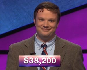 Brendan Roach, today's Jeopardy! winner (for the June 6, 2019 game.)