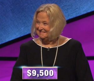 Allyson Samiljan, today's Jeopardy! winner (for the October 23, 2019 game.)