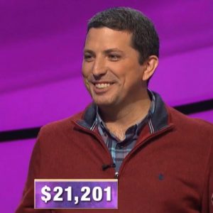 Steve Moulds, today's Jeopardy! winner (for the October 28, 2019 game.)