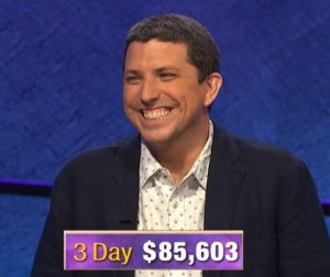 Steve Moulds, today's Jeopardy! winner (for the October 30, 2019 game.)