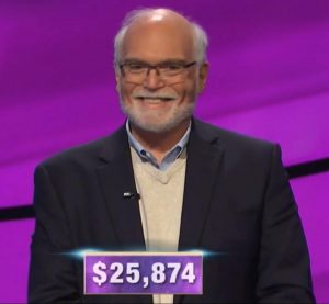 Sid Katz, today's Jeopardy! winner (for the March 16, 2020 game.)