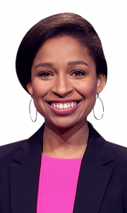 Zahkia Mendoza on Jeopardy!