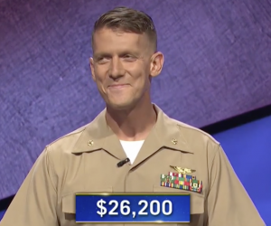 John Bussard, today's Jeopardy! winner (for the November 13, 2020 game.)