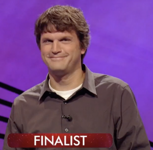 Tom Nissley, today's Jeopardy! winner (for the December 30, 2020 game.)