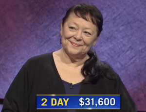 Yoshie Hill, today's Jeopardy! winner (for the January 7, 2020 game.)