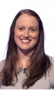 Sara Biegler on Jeopardy!