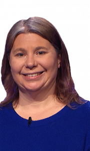 Kristen Crowe on Jeopardy!
