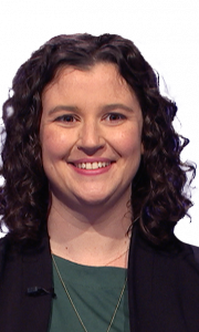 Alyse Stokes on Jeopardy!