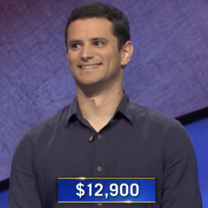 Austin Weiss, today's Jeopardy! winner (for the June 25, 2021 game.)