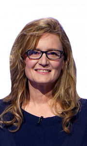 Angela Gelineau on Jeopardy!
