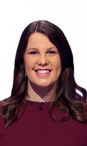 Amanda Michel on Jeopardy!