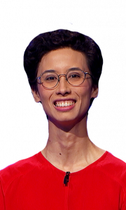 Saya Signs on Jeopardy!