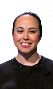 Andrea Asauje on Jeopardy!