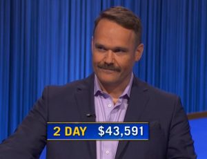 Lawrence Long, today's Jeopardy! winner (for the February 8, 2022 game.)