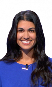Sara Lefort on Jeopardy!
