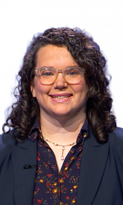 Emma Saltzberg on Jeopardy!