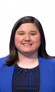 Gillian Cruz on Jeopardy!