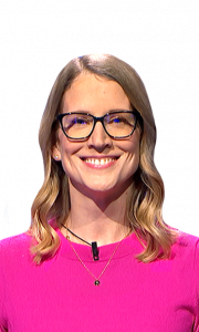 Meghan Bowman on Jeopardy!
