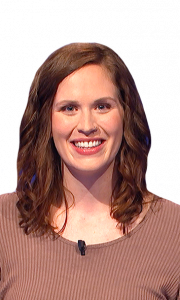 Claire Dozier on Jeopardy!