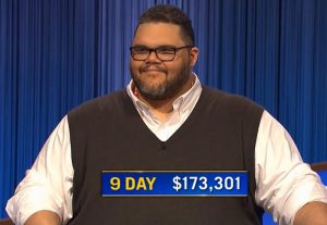 Ryan Long, today's Jeopardy! winner (for the May 25, 2022 game.)