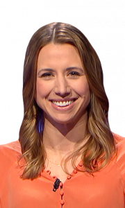 Audrey Kamzan on Jeopardy!