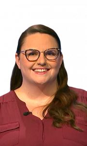 Maggie Sharpe on Jeopardy!
